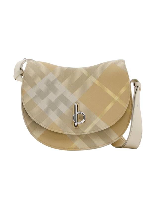 Rocking Horse Check Medium Cross Bag Beige - BURBERRY - BALAAN 2