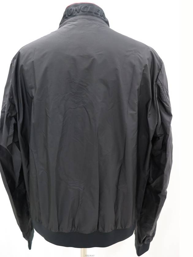 Reppe Rain Zip-Up Jacket Black - MONCLER - BALAAN 9