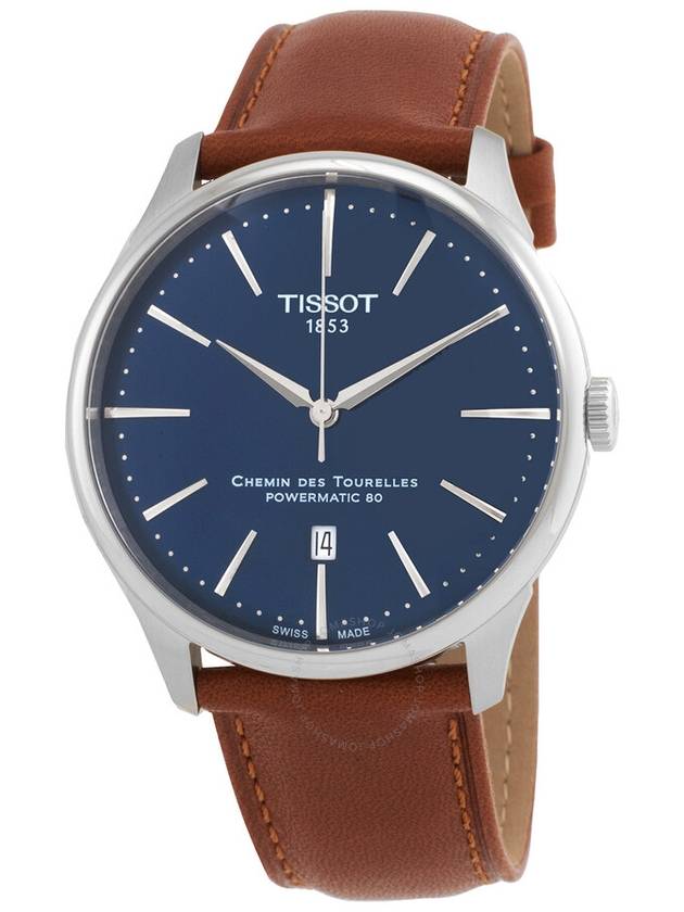 Tissot Chemin Des Tourelles Automatic Blue Dial Men's Watch T1394071604100 - TISSOT - BALAAN 1