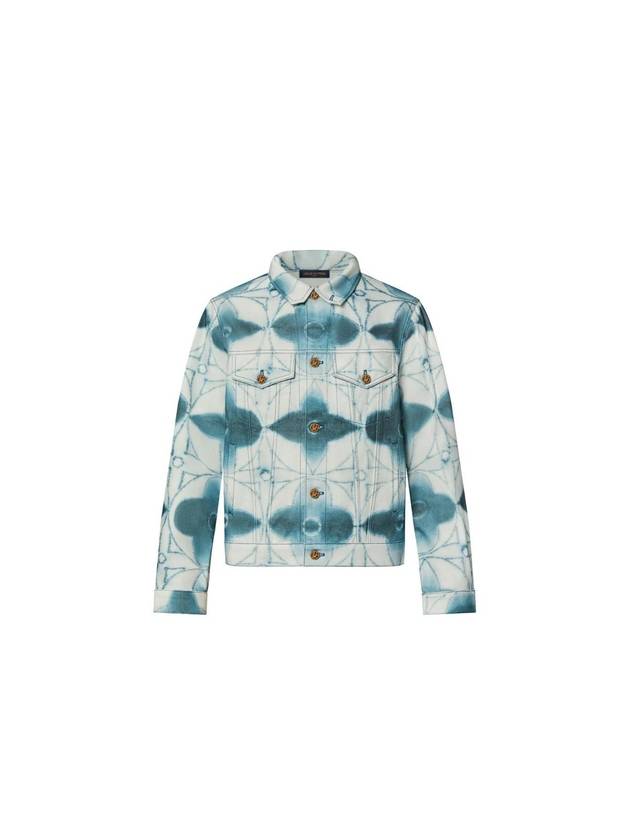 Monogram Shibori Printed Denim Jacket - LOUIS VUITTON - BALAAN 1