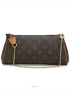 Monogram Eva Clutch Chain Cross Gold Pouch Poche M95567 - LOUIS VUITTON - BALAAN 5