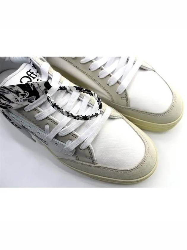 50 Leather Multi Low Top Sneakers - OFF WHITE - BALAAN 4