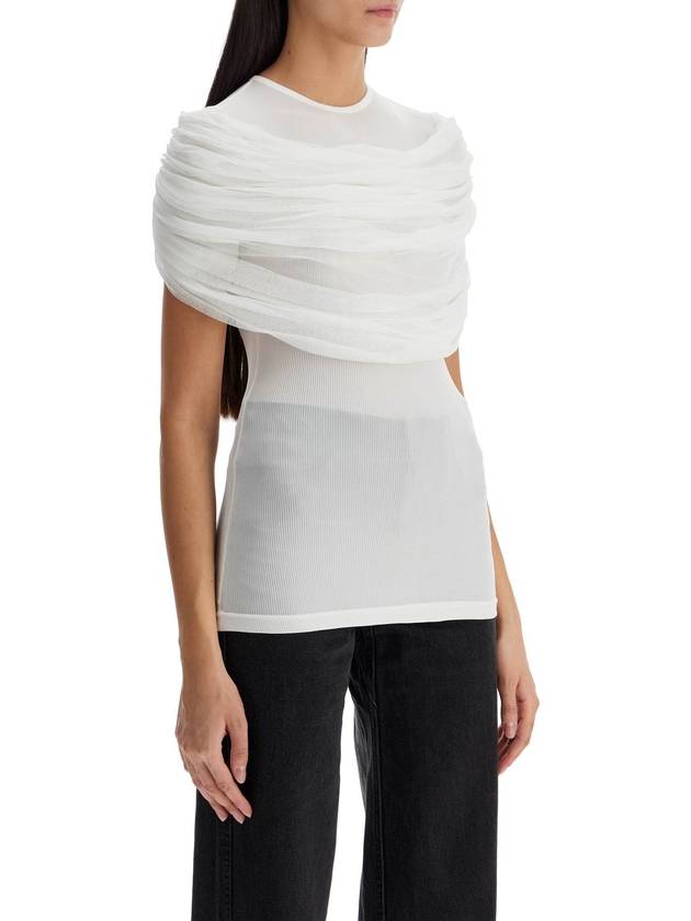 "sonora top with draped - CHRISTOPHER ESBER - BALAAN 2