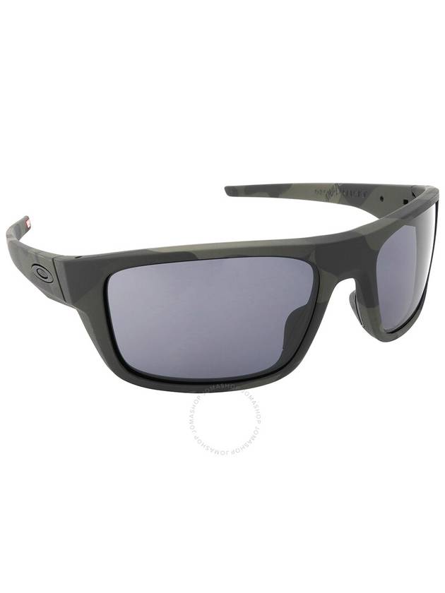 Oakley Drop Point Grey Rectangular Men's Sunglasses OO9367 936712 60 - OAKLEY - BALAAN 2