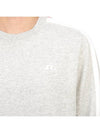 Sneaky Crew Neck Sweatshirt Light Grey - J.LINDEBERG - BALAAN 9