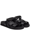 Chypre Calfskin Sandals Black - HERMES - BALAAN 2