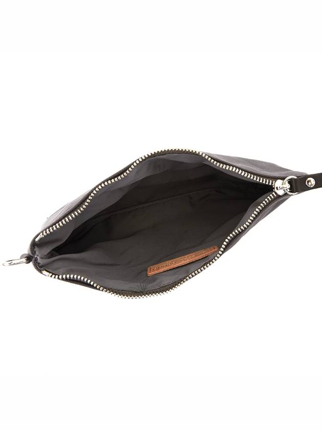 Women's Zipper Clutch Bag Anthracite - VANESSA BRUNO - BALAAN 6