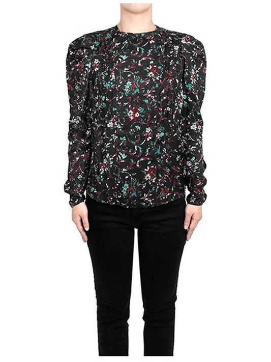 Etoile Black Benson Blouse HT2326 22A037E 01BK - ISABEL MARANT - BALAAN 2