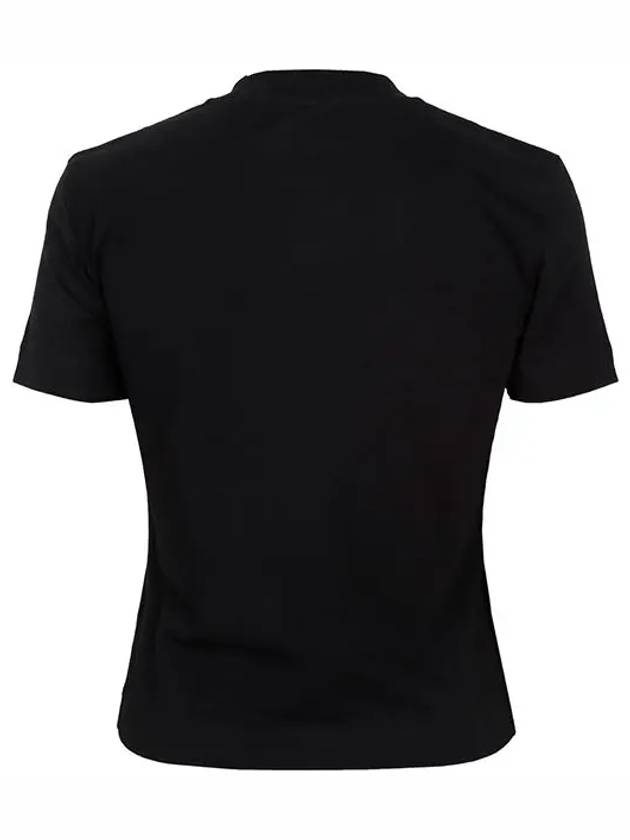 Le Gros Grain Short Sleeve T-Shirt Black - JACQUEMUS - BALAAN 3