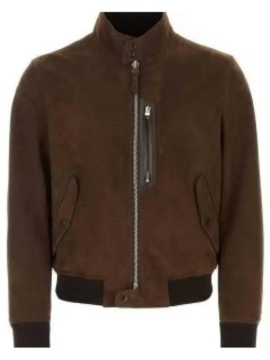 Leather Jacket LBG001LMS003S23 KB506 Brown - TOM FORD - BALAAN 2