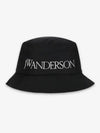 Embroidered Logo Bucket Hat Black - JW ANDERSON - BALAAN 2