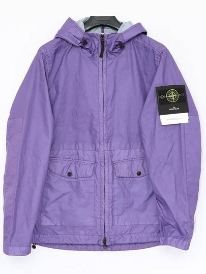 Membrana 3L TC Hooded Jacket Lavender - STONE ISLAND - BALAAN 2