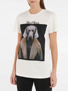 Dog Star Short Sleeve T-Shirt White - MAX MARA - BALAAN 4