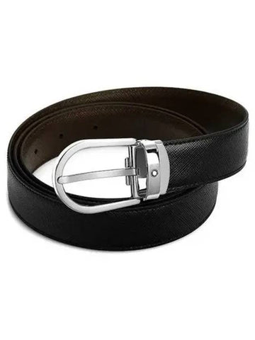 Men s leather double sided belt 271697 - MONTBLANC - BALAAN 1