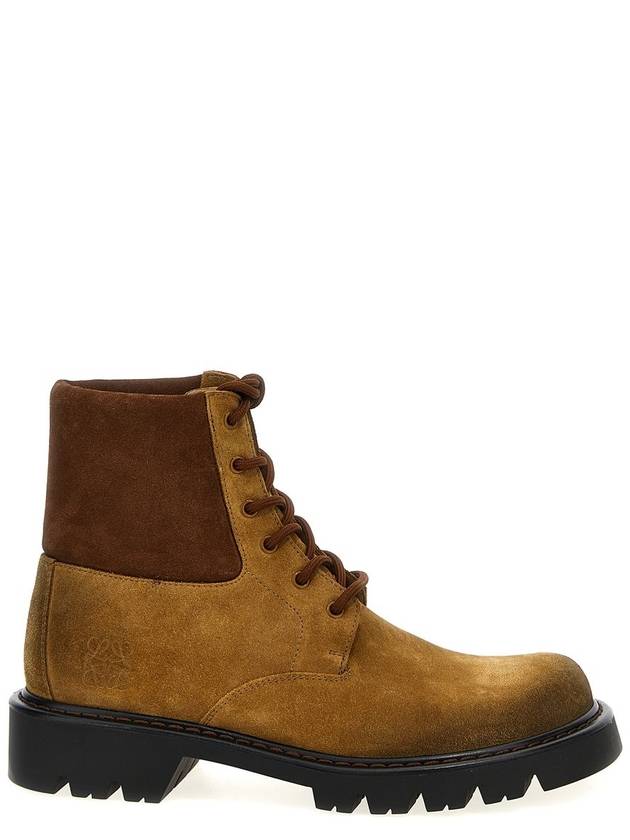 Men's Sierra Combat Boots Brown - LOEWE - BALAAN 2