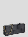 Cassette Bag Pouch On Chain Shoulder Bag Black - BOTTEGA VENETA - BALAAN 4