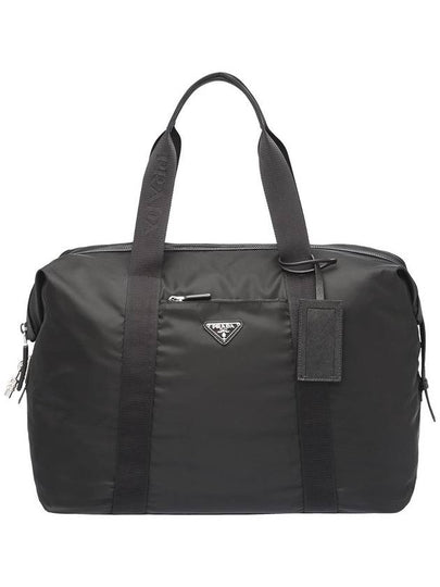 Re-Nylon Saffiano Duffel Bag Black - PRADA - BALAAN 2