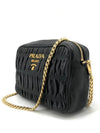 Nappa Goffre Gold Cross Bag 1BH112 - PRADA - BALAAN 4