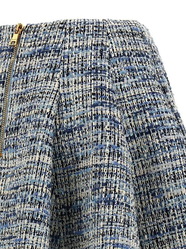 Balmain Tweed Skirt - BALMAIN - BALAAN 4