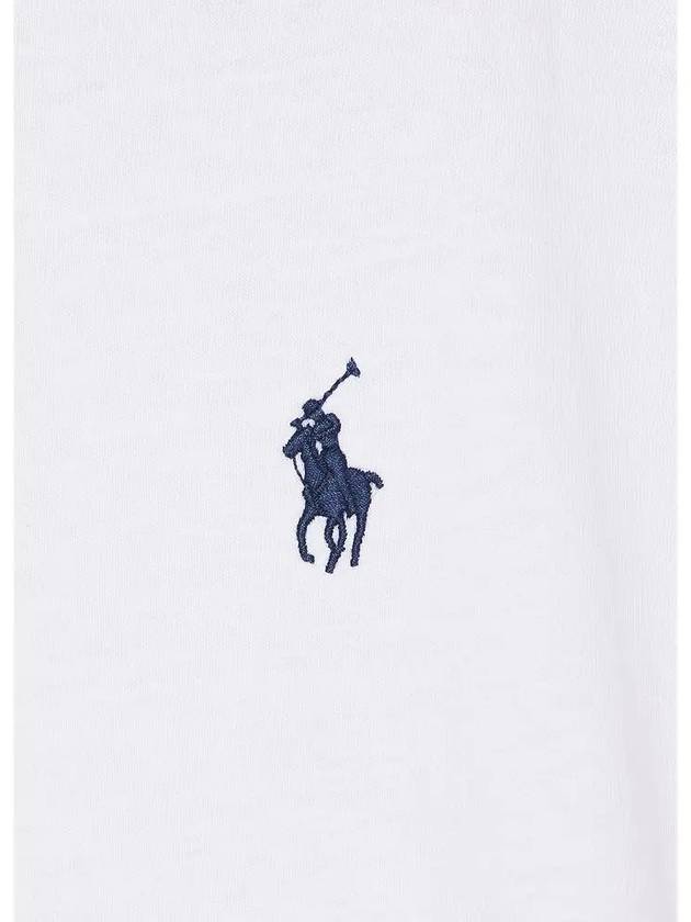 Embroidery Pony Classic Long Sleeve T-Shirt White - POLO RALPH LAUREN - BALAAN 5