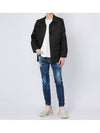 19SS Saint Laurent Hidden Button String Black Field Jacket - SAINT LAURENT - BALAAN 5