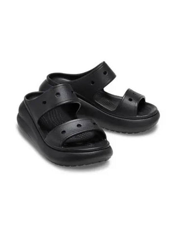 CRUSH SANDAL BK 24SUSD207670 - CROCS - BALAAN 1