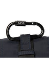 Trek Logo Buckle Nylon Pouch Cross Bag Dark Navy - A.P.C. - BALAAN 9