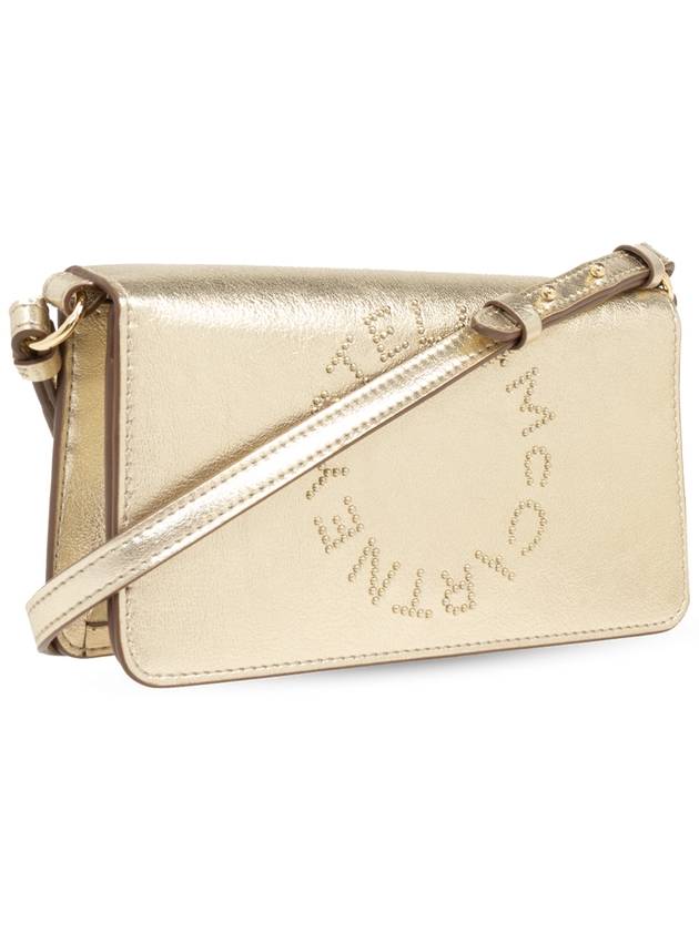 Stella McCartney Wallet On A Strap, Women's, Gold - STELLA MCCARTNEY - BALAAN 4