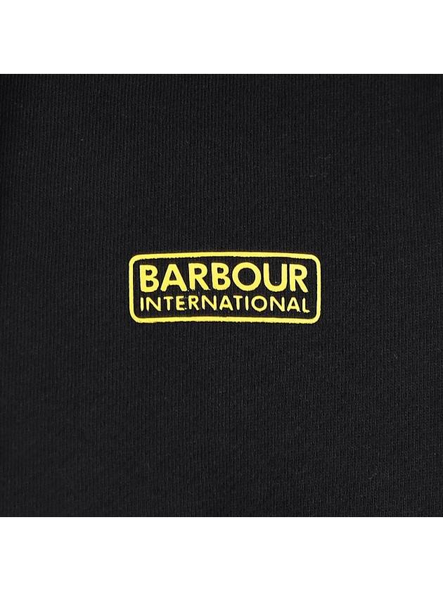 International Logo Hoodie Black - BARBOUR - BALAAN 7