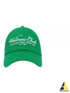 1800 Health Embroidered Logo Cotton Ball Cap Verde - SPORTY & RICH - BALAAN 2