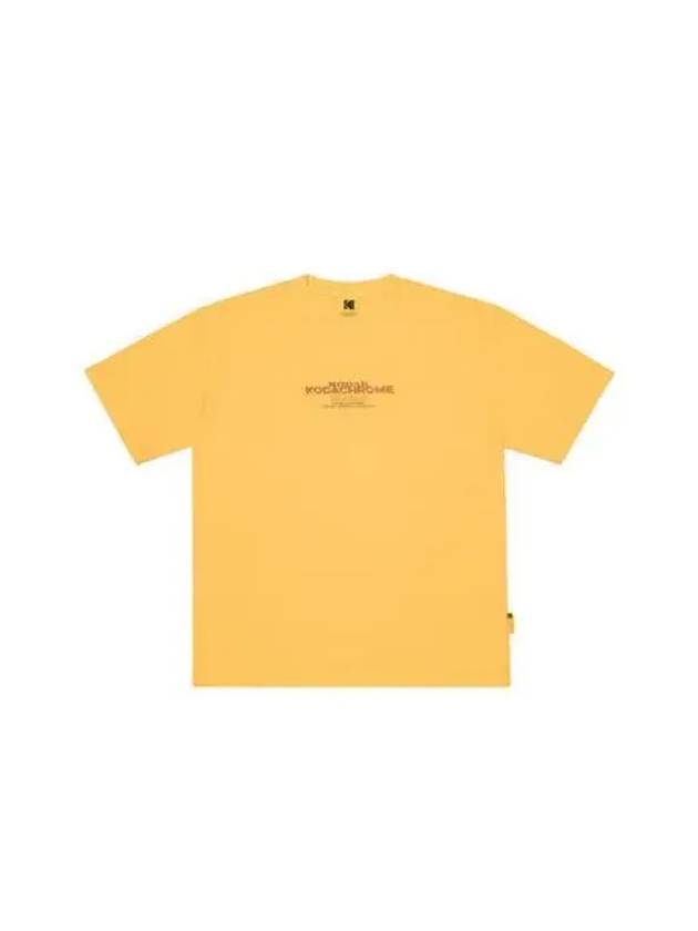 KODAK Apparel Camera Club Washing Short Sleeve T Shirt YELLOW - KODO - BALAAN 1