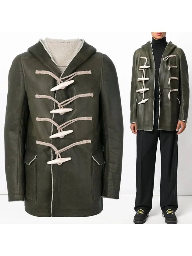 10Th Anniversary Mustang Duffle Coat Khaki - RICK OWENS - BALAAN 2