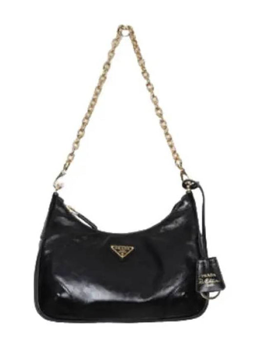 re edition leather shoulder bag - PRADA - BALAAN 1