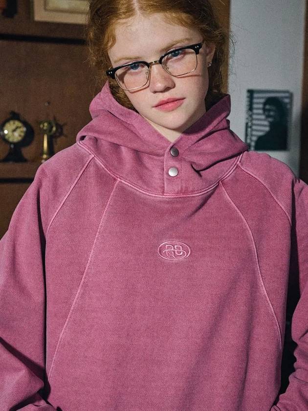 Pigment Snap Hoodie Dusty Pink - CPGN STUDIO - BALAAN 3