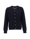 Marine Wool Cardigan Navy - A.P.C. - BALAAN 2