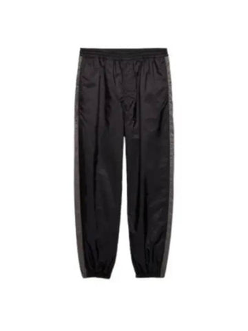 Re-Nylon Track Pants Black - PRADA - BALAAN 1