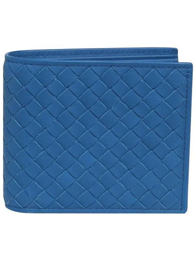 Intrecciato Half Wallet Blue - BOTTEGA VENETA - BALAAN 2