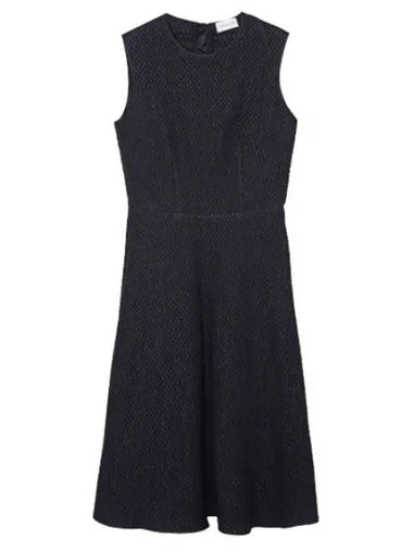 Sleeveless padded flare dress - MONCLER - BALAAN 1