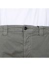 Twill Stretch Cargo Shorts Green - CP COMPANY - BALAAN 7