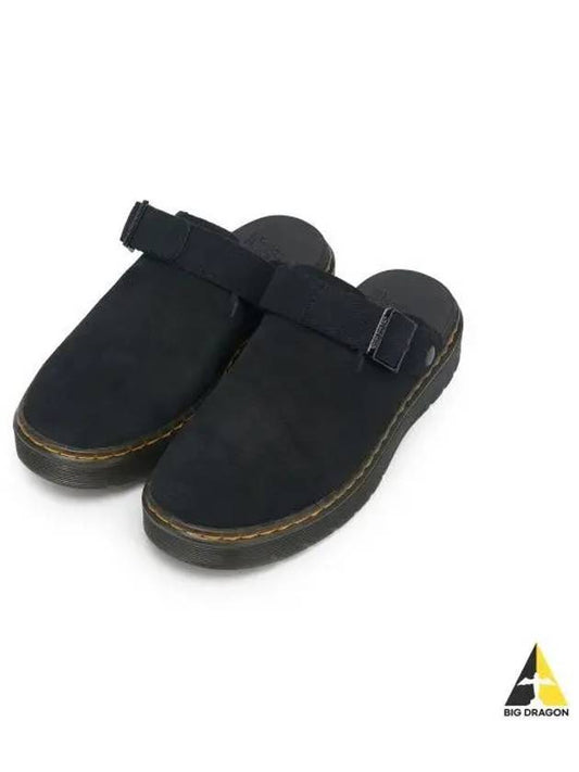 Carlson Suede Slingback Mule Black - DR. MARTENS - BALAAN 2