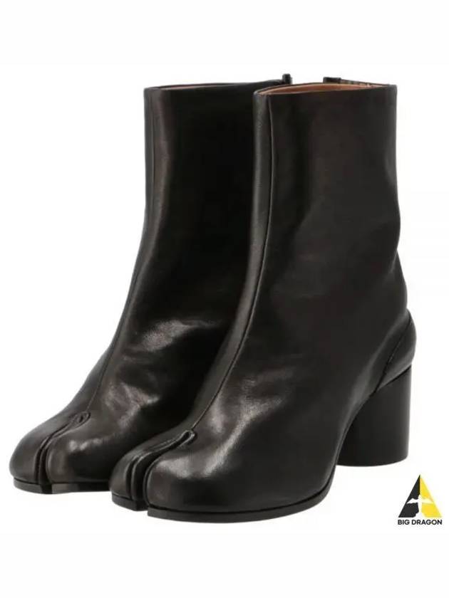 Tabi Lambskin Ankle Middle Boots Black - MAISON MARGIELA - BALAAN 2