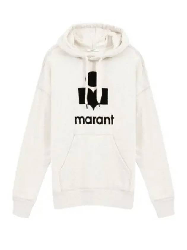 Miley Logo Hoodie Ecru - ISABEL MARANT - BALAAN 2