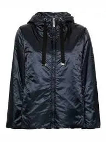 Greenh Water Repellent Hooded Padding Navy - MAX MARA - BALAAN 2