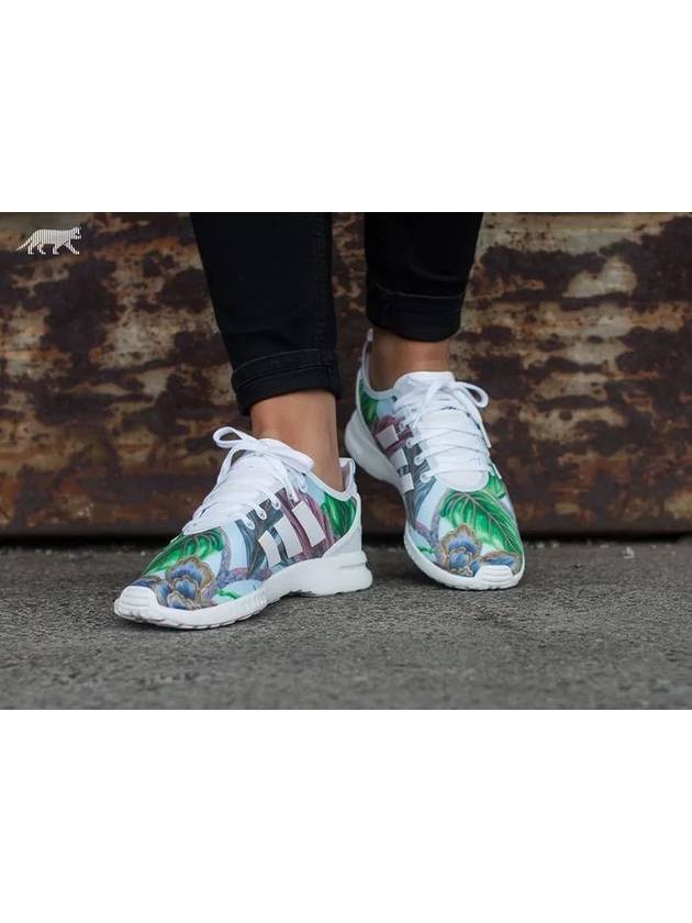 01S82890OriginalZX Flux SmoothGreen Floral - ADIDAS - BALAAN 1