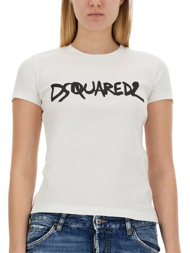 short sleeve t-shirt S75GD0400 S23010100 - DSQUARED2 - BALAAN 3