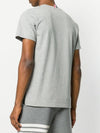 Men's Side Slit Relaxed Short Sleeve T-Shirt Light Grey - THOM BROWNE - BALAAN 6