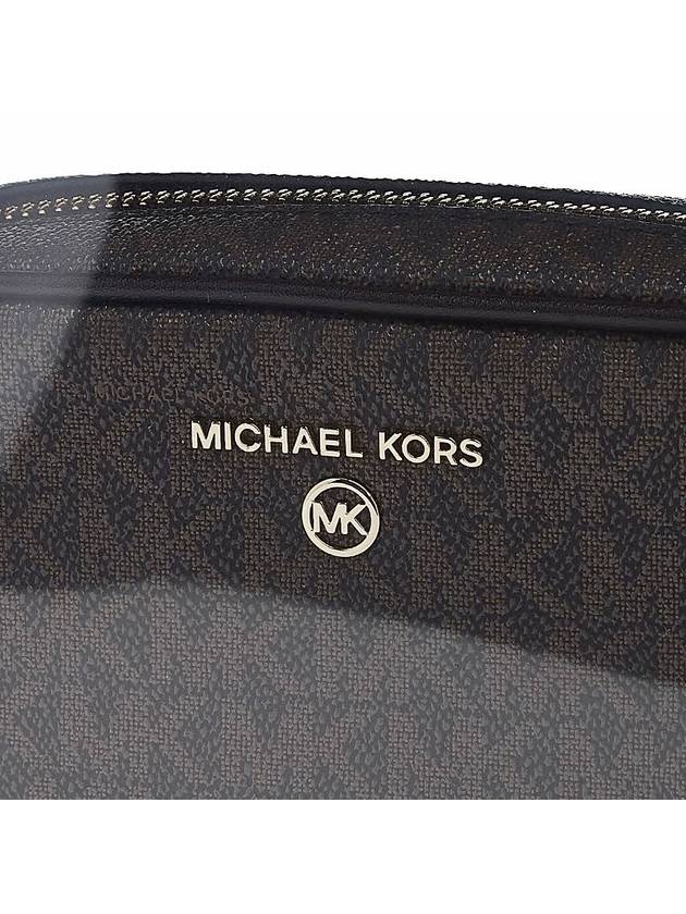 Jet Set Charm Pouch Bag Brown - MICHAEL KORS - BALAAN 8