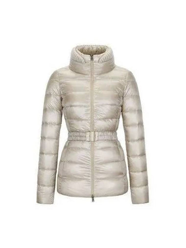 Women s Claudia goose down jacket beige dark PI0485DICM03 12017 - HERNO - BALAAN 1