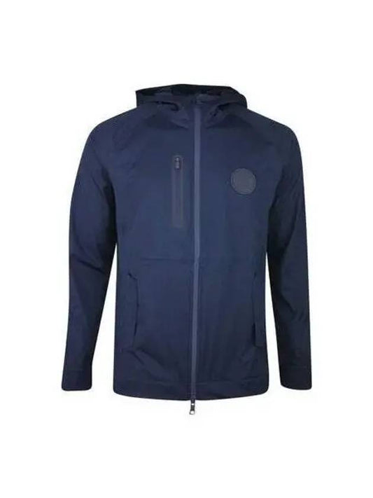 Men's Repeller Soft Shell Hooded Jacket Navy - G/FORE - BALAAN 2