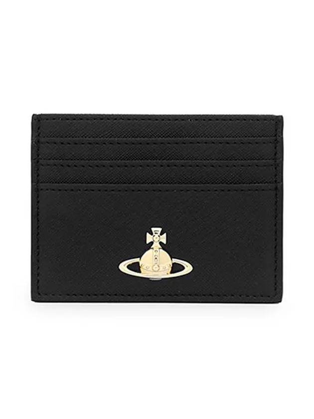 ORB Logo Cald Wallet Black - VIVIENNE WESTWOOD - BALAAN 2